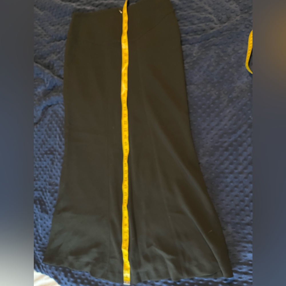 Ankle length black skirt. Like new waist is 15” - Picture 4 of 5